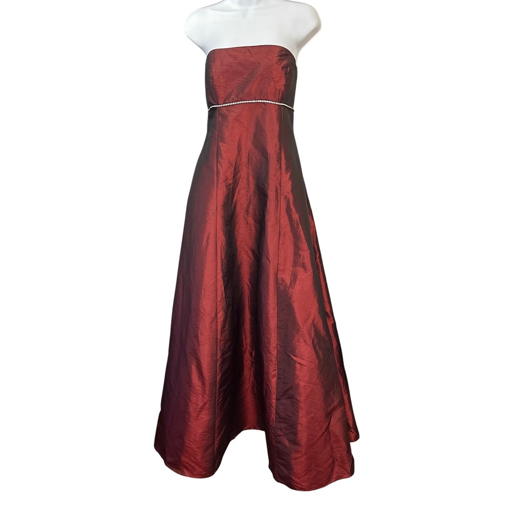 90s Ever After Gown Gothic Vampire Core Regency Rhinestone Corset Back Dress